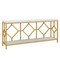 Extra Long 71" Console Table with 2 Tiers and Open Storage Shelf